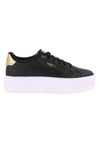Buty do chodzenia damskie Puma Karmen Distressed. Zapięcie: sznurówki. Kolor: czarny, żółty, wielokolorowy. Materiał: materiał. Szerokość cholewki: normalna. Sport: turystyka piesza