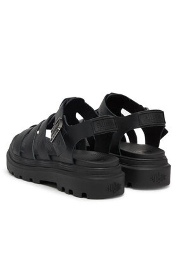 Palladium Sandały Pallacruise Fisherman 94462-008-M Czarny. Kolor: czarny. Materiał: skóra, nubuk