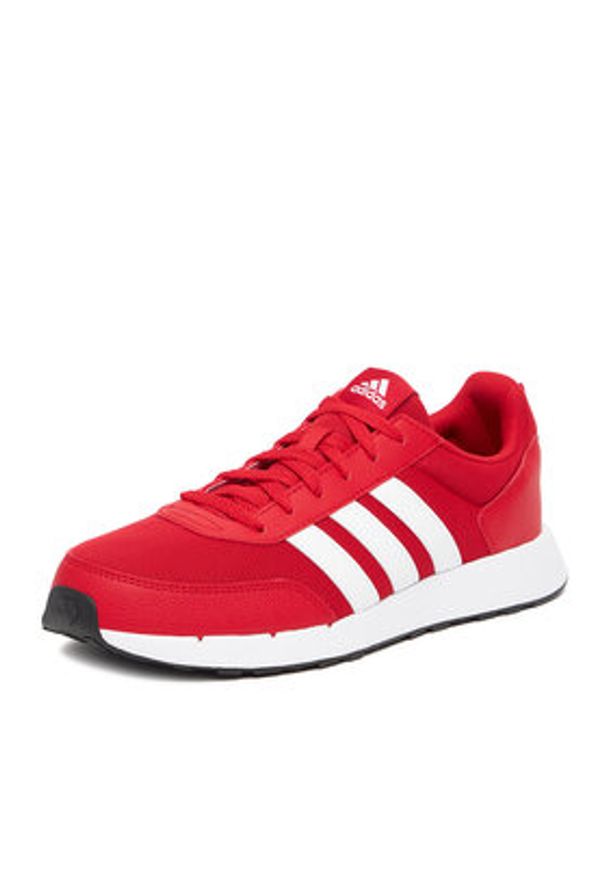 Adidas - adidas Sneakersy RUN 50S JQ4516 Czerwony. Kolor: czerwony. Materiał: materiał. Sport: bieganie