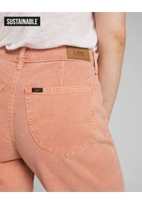 Lee - LEE Stella A Line DAMSKIE SPODNIE JEANSOWE TERRACOTTA L31SQHFR