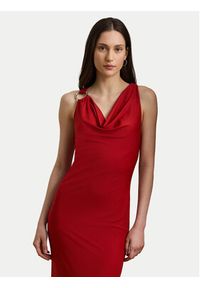 Lauren Ralph Lauren - LAUREN RALPH LAUREN Sukienka wieczorowa 253971057002 Czerwony Slim Fit. Kolor: czerwony. Materiał: syntetyk. Styl: wizytowy #5