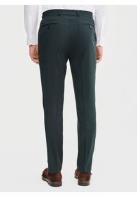 Pako Lorente - PAKO LORENTE – Wełniane spodnie garniturowe w kolorze zielonym. Okazja: na spotkanie biznesowe. Kolor: zielony. Materiał: wełna. Styl: biznesowy, elegancki #8