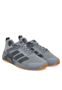 Adidas - adidas Buty na siłownię Dropset Control JQ1768 Szary. Kolor: szary. Materiał: materiał. Sport: fitness #4