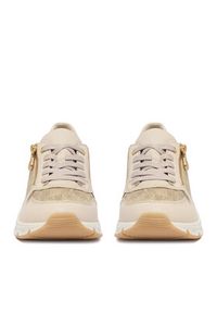 Rieker Sneakersy 48101-60 Beżowy. Kolor: beżowy. Materiał: materiał #5