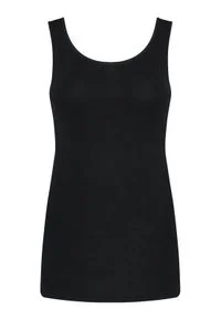 Triumph Top Katia Basics 10181826 Czarny Slim Fit. Kolor: czarny. Materiał: bawełna #3