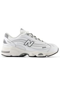 Buty dziecięce New Balance GC1000DK – białe. Kolor: biały. Materiał: materiał, syntetyk. Szerokość cholewki: normalna