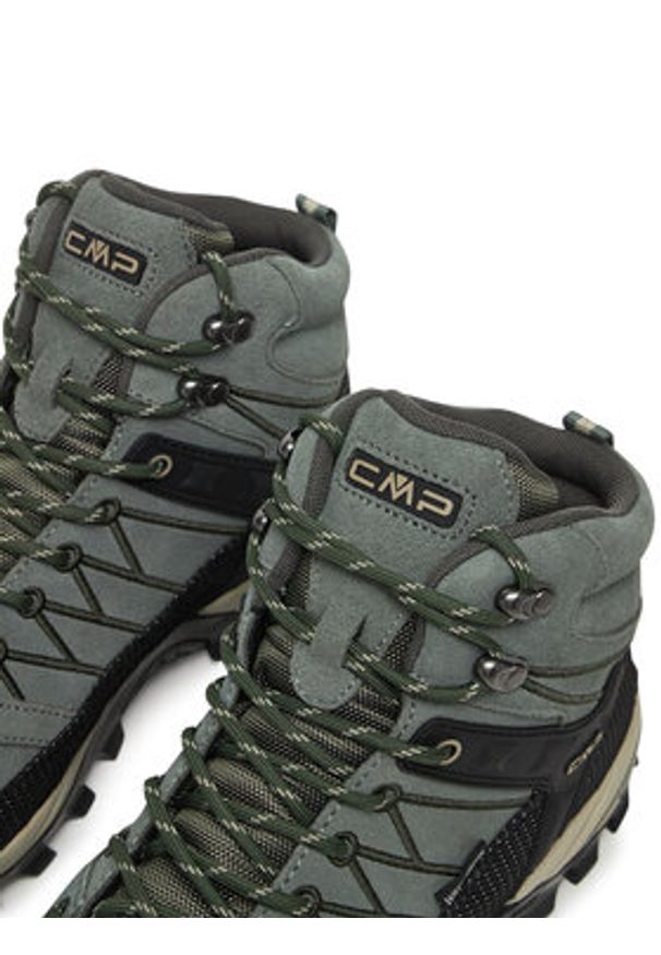 CMP Trekkingi Rigel Mid Wp Waterproof 3Q12947 Zielony. Kolor: zielony. Materiał: nubuk, skóra. Sport: turystyka piesza