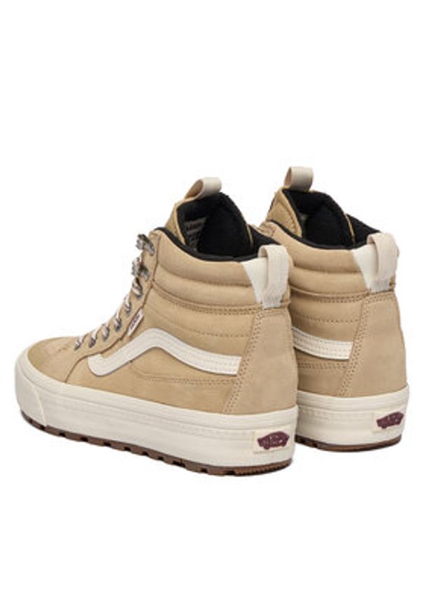 Vans Tenisówki MTE Sk8-Hi Waterproof Insulated VN000DAQTWH1 Beżowy. Kolor: beżowy. Materiał: materiał