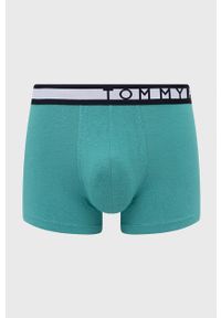 TOMMY HILFIGER - Tommy Hilfiger bokserki (3-pack) męskie. Kolor: niebieski. Materiał: materiał, włókno #7