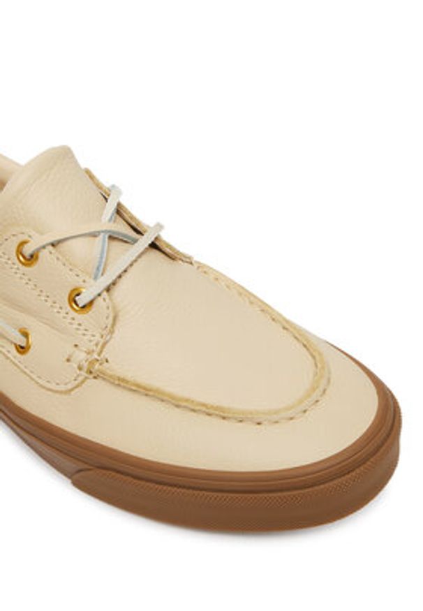 Vans Mokasyny 2-Eyelet VN000Z11TAN1 Beżowy. Kolor: beżowy. Materiał: skóra