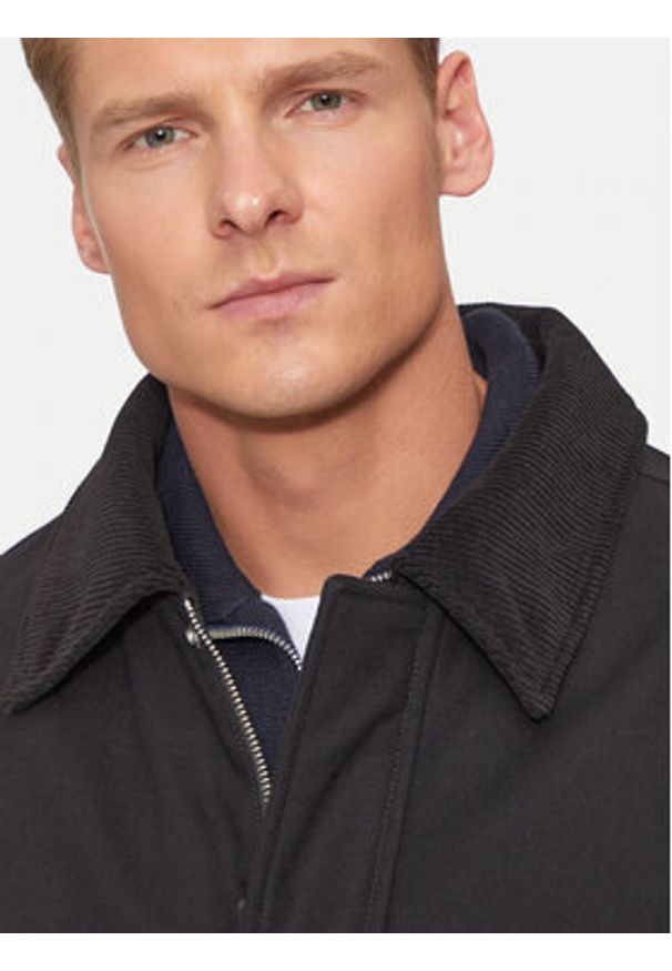 Jack & Jones Kurtka przejściowa Brooklyn 12261818 Czarny Regular Fit. Kolor: czarny. Materiał: bawełna