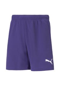 Puma - Spodenki TeamRISE Dla Dzieci. Kolor: fioletowy