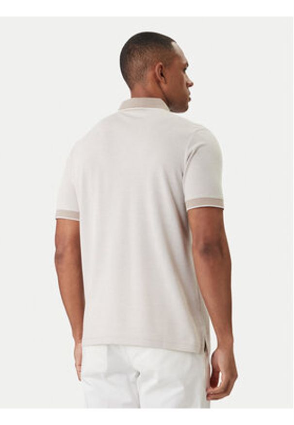 JOOP! Polo Percyco 30101924 Brązowy Regular Fit. Typ kołnierza: polo. Kolor: brązowy. Materiał: bawełna