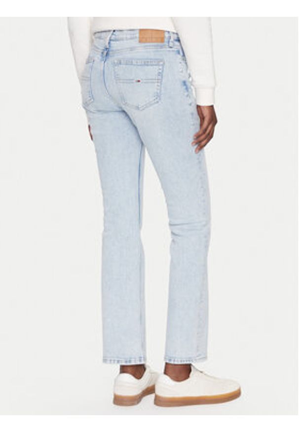 Tommy Jeans Jeansy Maddie DW0DW20053 Niebieski Bootcut Fit. Kolor: niebieski