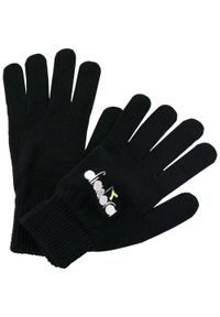 Rękawiczki Diadora męskie - Komfort i ciepło na zimę. Kolor: fioletowy, wielokolorowy. Sezon: zima. Styl: elegancki #1