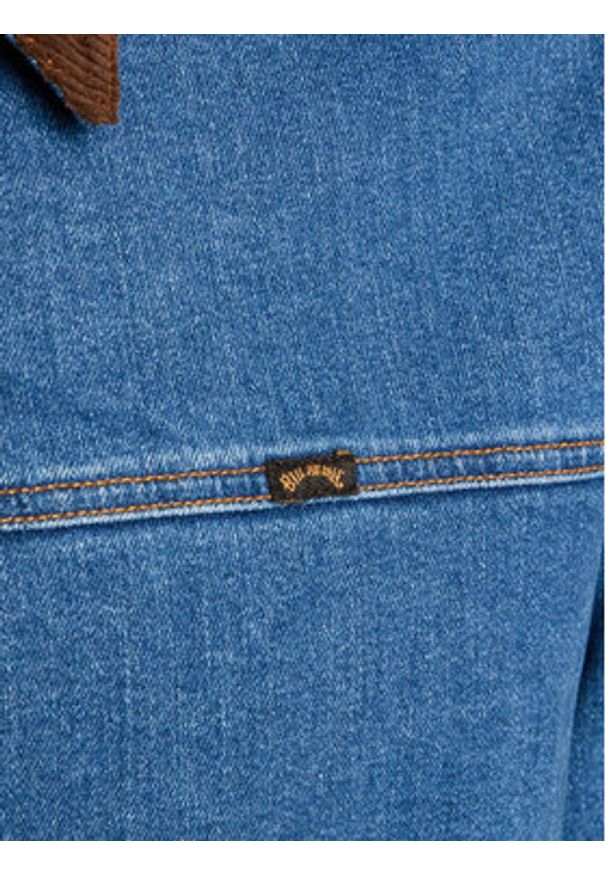 Billabong Kurtka jeansowa Ridge Jckt ABYJK00181 Niebieski Regular Fit. Kolor: niebieski. Materiał: bawełna