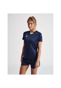 Damski poliestrowy dżersej Hummel Hmlcore XK. Kolor: niebieski. Materiał: jersey, poliester. Sport: piłka ręczna #1