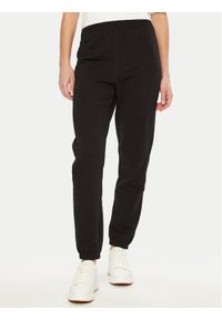 only - ONLY Spodnie dresowe Bella 15312094 Czarny Regular Fit. Kolor: czarny. Materiał: syntetyk, bawełna #1