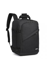 Kono Plecak podróżny kabinowy do samolotu RYANAIR 40x20x25 Czarny. Kolor: czarny #1