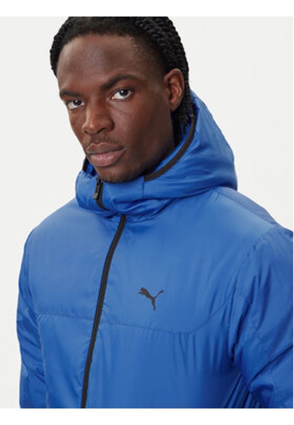 Puma Kurtka przejściowa Ess 688296 13 Niebieski Regular Fit. Kolor: niebieski. Materiał: syntetyk