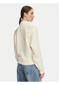 TOMMY HILFIGER - Tommy Hilfiger Bluza WW0WW51878 Beżowy Regular Fit. Kolor: beżowy. Materiał: bawełna #4