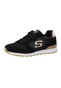 skechers - Buty do chodzenia damskie Skechers 111BLK. Zapięcie: sznurówki. Kolor: czarny. Materiał: tkanina, materiał. Szerokość cholewki: normalna. Model: Skechers Sport. Sport: turystyka piesza #1