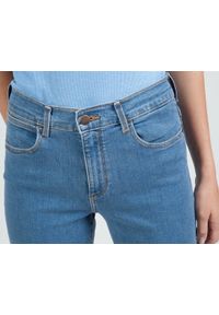 Wrangler - WRANGLER HIGH RISE SKINNY DAMSKIE SPODNIE JEANSOWE THAT WAY W27HKRP23