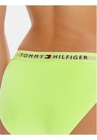 TOMMY HILFIGER - Tommy Hilfiger Dół od bikini UW0UW04120 Zielony. Kolor: zielony. Materiał: syntetyk