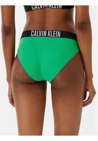 Calvin Klein Swimwear Dół od bikini KW0KW02856 Zielony. Kolor: zielony. Materiał: syntetyk #4