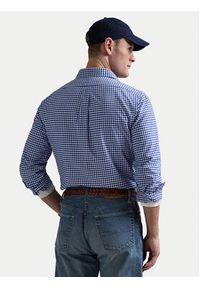 Polo Ralph Lauren Koszula Core Replen 710792041 Niebieski Custom Fit. Typ kołnierza: polo. Kolor: niebieski. Materiał: bawełna