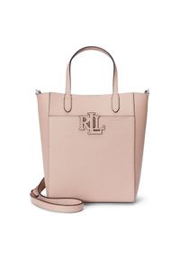 Lauren Ralph Lauren - Torebka LAUREN RALPH LAUREN. Kolor: różowy