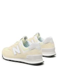 New Balance Sneakersy U574Y2W Żółty. Kolor: żółty. Materiał: zamsz, skóra. Model: New Balance 574 #7