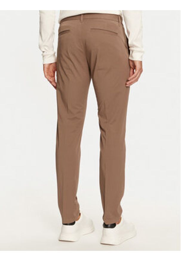 Marc O'Polo Chinosy 428 0189 10230 Beżowy Slim Fit. Kolor: beżowy. Materiał: bawełna