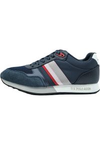 U.S. Polo Assn - Buty US POLO ASSN Julius2 FLASH4088S9SN2-DKBL, Mężczyźni. Kolor: czarny. Materiał: materiał. Sport: turystyka piesza