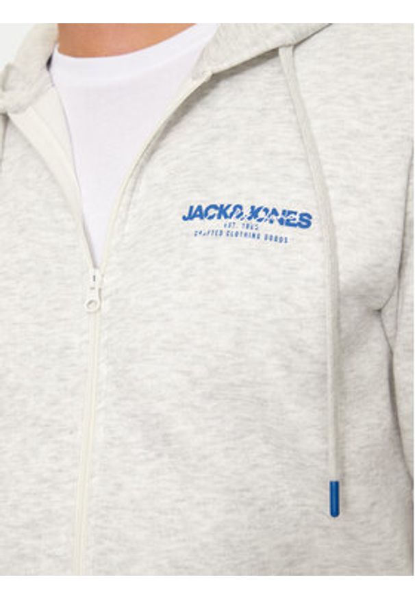 Jack & Jones - Jack&Jones Bluza Alvis 12256847 Szary Standard Fit. Kolor: szary. Materiał: bawełna