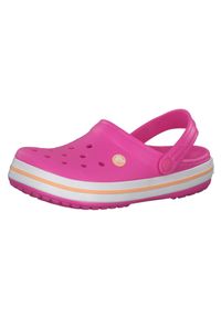 Sandały Dziecko Crocs Crocband róża. Okazja: na co dzień, na plażę. Kolor: różowy. Materiał: syntetyk, materiał. Sezon: lato. Styl: casual, elegancki #1
