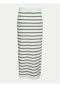Pieces Spódnica ołówkowa Joy 17150578 Biały Regular Fit. Kolor: biały. Materiał: syntetyk #7