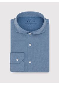 Pako Lorente - PAKO LORENTE – Bawełniana koszula męska w kolorze niebieskim. Kolor: niebieski. Materiał: bawełna #10