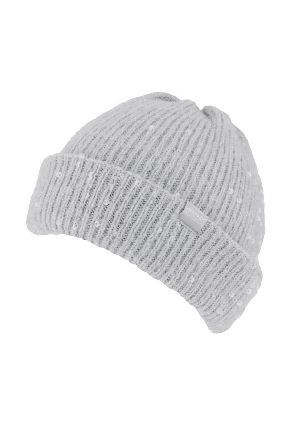 Regatta - Czapka damska zimowa Lorelai. Kolor: szary. Sezon: zima. Styl: glamour, sportowy