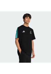 Adidas - Koszulka Mercedes - Amg Petronas Formula 1 Team Dna. Kolor: czarny, niebieski, wielokolorowy. Sport: fitness #1