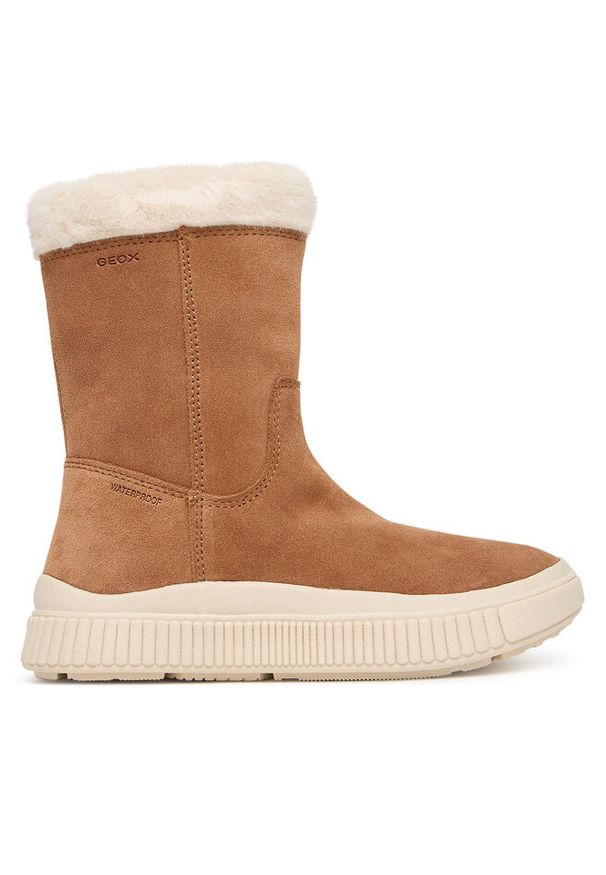 Kozaki Geox. Kolor: brązowy