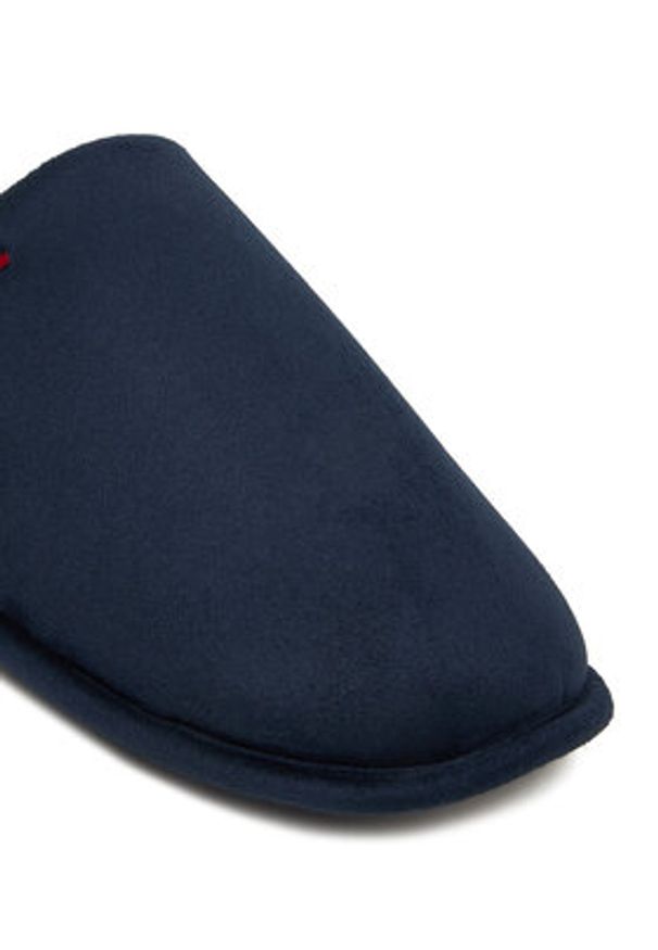 TOMMY HILFIGER - Tommy Hilfiger Kapcie Core Flag House FM0FM05565 Granatowy. Kolor: niebieski. Materiał: materiał