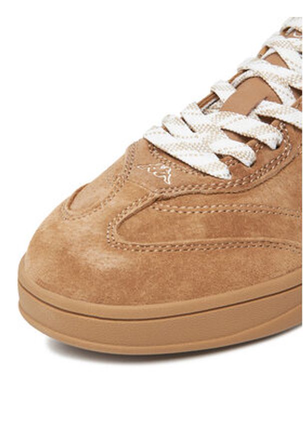 Kappa Sneakersy CEO-FC-24880H Brązowy. Kolor: brązowy. Materiał: skóra, zamsz