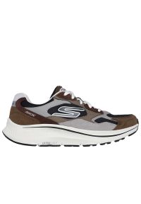 skechers - Buty męskie Skechers Go Run Consistent 2.0 Retro Runner V1 220872BRBK - brązowe. Okazja: na co dzień. Zapięcie: sznurówki. Kolor: brązowy. Materiał: guma, syntetyk, zamsz, materiał. Szerokość cholewki: normalna. Model: Skechers Sport. Sport: bieganie