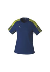 ERIMA - Koszulka damska Erima Evo Star. Kolor: niebieski, zielony, wielokolorowy. Długość rękawa: raglanowy rękaw. Sport: piłka nożna #1