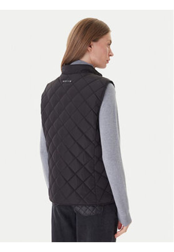 Lauren Ralph Lauren - LAUREN RALPH LAUREN Bezrękawnik 297951276005 Czarny Straight Fit. Kolor: czarny. Materiał: syntetyk. Długość rękawa: bez rękawów