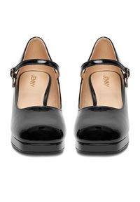 Jenny - JENNY Czółenka CEO-CD240132-7 Czarny. Kolor: czarny. Materiał: materiał #2