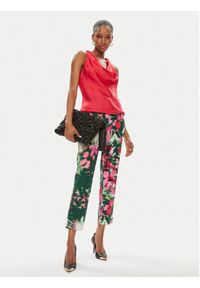 Morgan Spodnie materiałowe 241-POCHA.F Zielony Slim Fit. Kolor: zielony. Materiał: bawełna #3