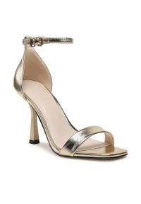 Sandały ONLY Shoes Onlaubrey-1 15288449 Gold. Kolor: złoty. Materiał: skóra #1