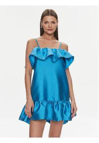 Silvian Heach Sukienka koktajlowa Vestito Corto GPP24396VE Niebieski Regular Fit. Kolor: niebieski. Materiał: syntetyk. Styl: wizytowy #1
